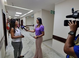 Entrevista de Isamara Cerqueira, Gerente de Atendimento, para a Record Bahia